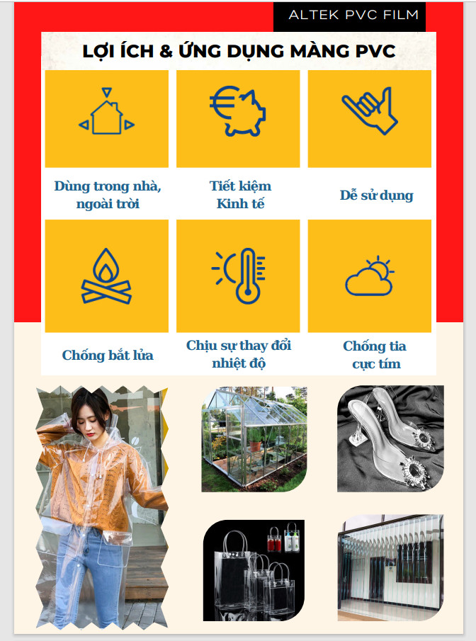 Màng nhựa pvc dẻo trong giá tốt tại xưởng