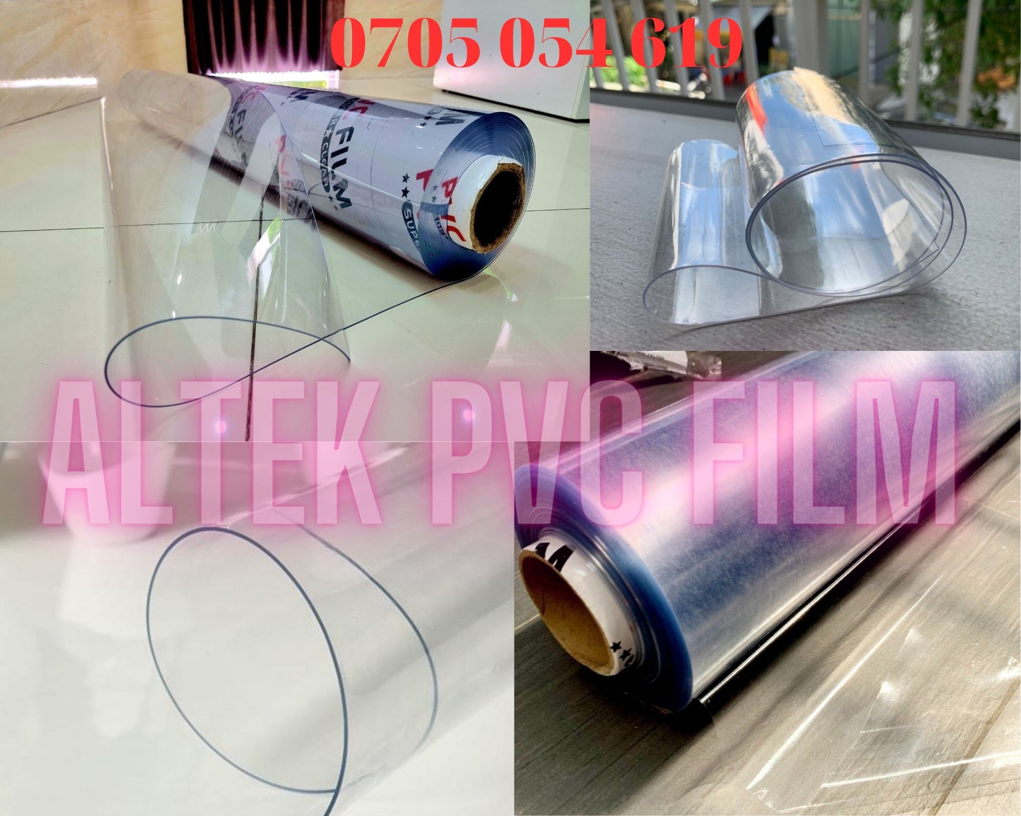 Màng nhựa PVC trong suốt sản xuất tại xưởng TP.HCM giá siêu rẻ