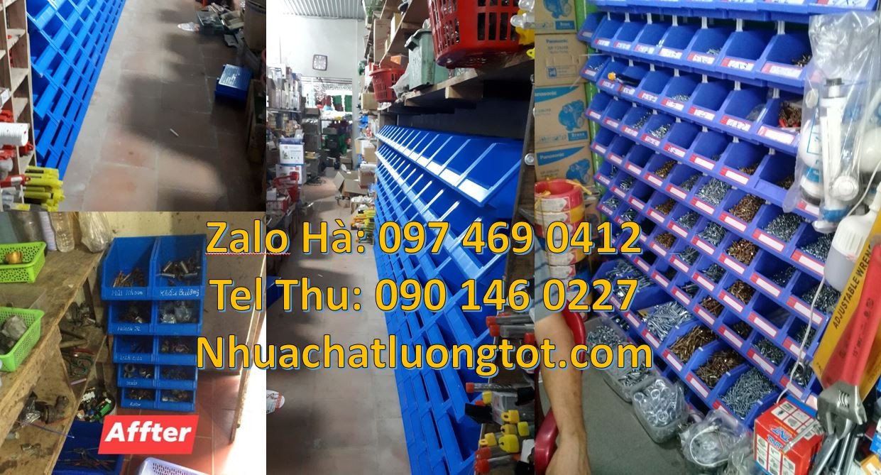 kệ dựng dụng cụ cỡ trung,kệ nhựa màu xanh duy tân,kệ đựng linh kiện rẻ