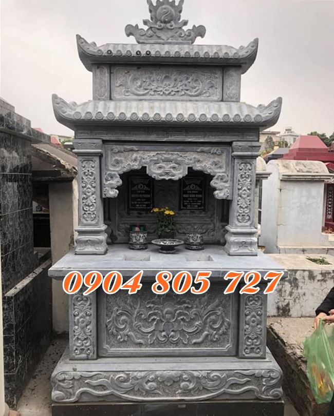 Mẫu am để hũ tro cốt thờ tro cốt bằng đá tại Sài Gòn