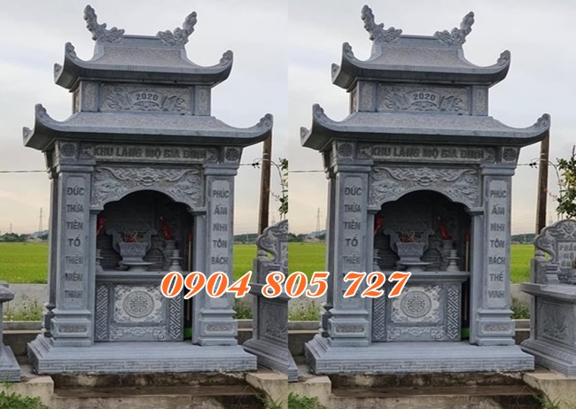 Mẫu am để hũ tro cốt thờ tro cốt bằng đá tại Sài Gòn
