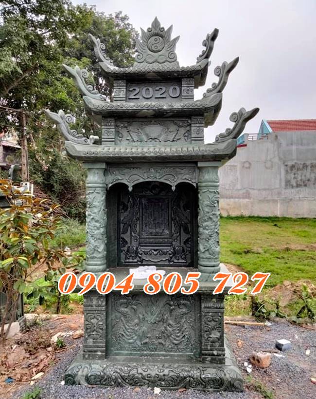 Mẫu am để hũ tro cốt thờ tro cốt bằng đá tại Sài Gòn