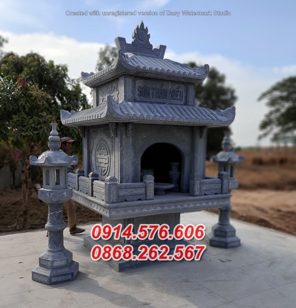 222 Cây hương thờ bằng đá đẹp bán bắc ninh thần linh ngoài trời