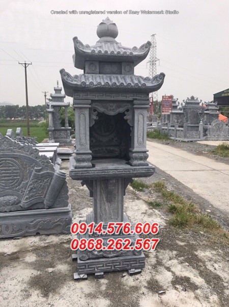 222 Cây hương thờ bằng đá đẹp bán bắc ninh thần linh ngoài trời