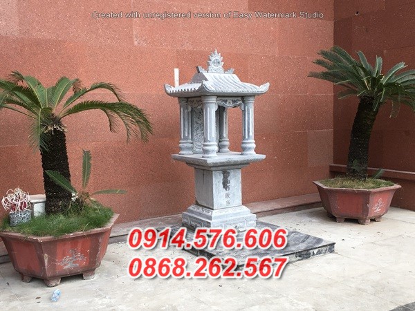 222 Cây hương thờ bằng đá đẹp bán bắc ninh thần linh ngoài trời