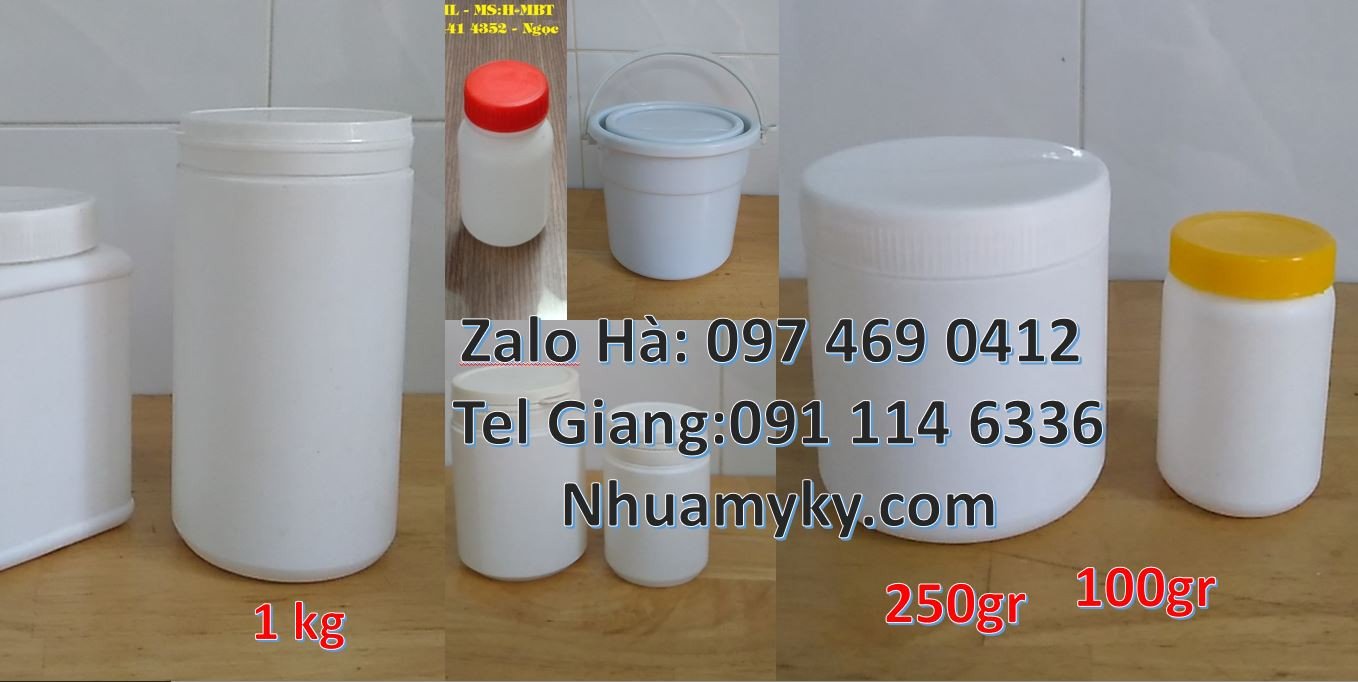 hũ nhựa hdpe giá rẻ,hũ nhựa 500g đựng lạc,hũ nhựa 200g đựng nước tương