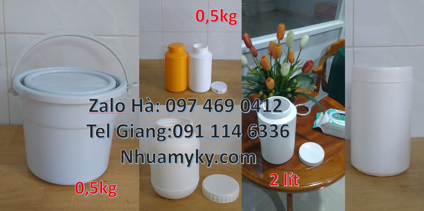 hũ nhựa hdpe giá rẻ,hũ nhựa 500g đựng lạc,hũ nhựa 200g đựng nước tương