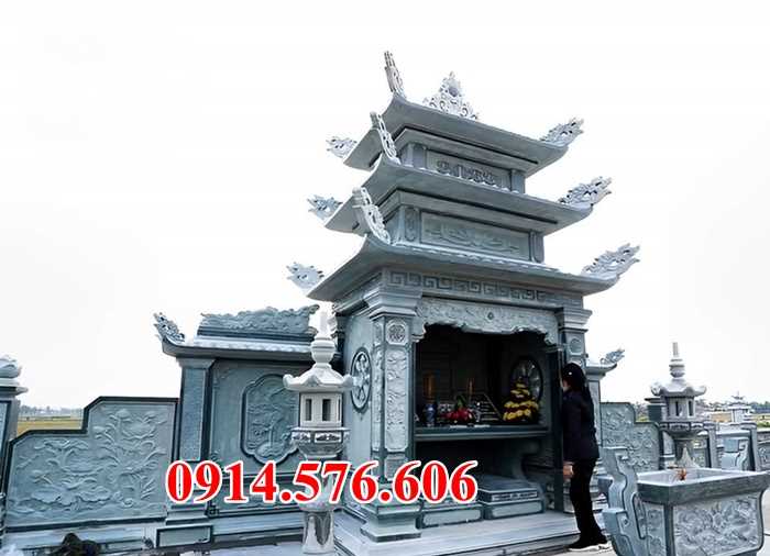 0028 lăng mộ đá đôi phu thê song thân đẹp bán bình thuận