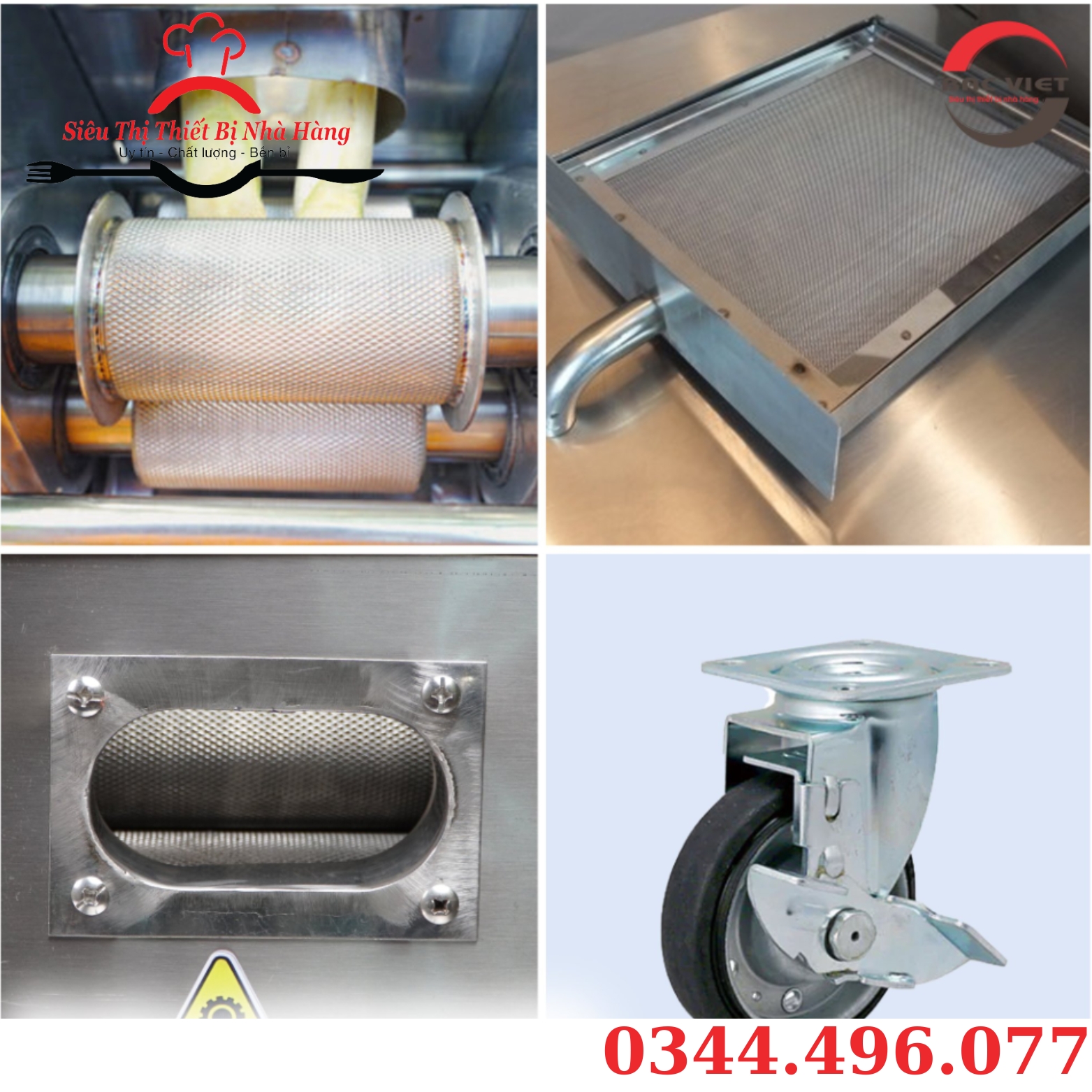 Máy ép mía nửa bàn siêu sạch, công suất lớn