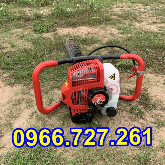 Cấu tạo của máy khoan đất trồng cây chạy xăng và chạy điện