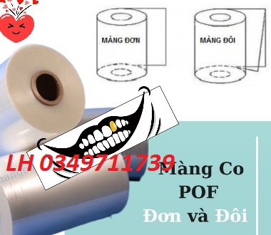 Chuyên sản xuất màng co POF theo yêu cầu khách hàng