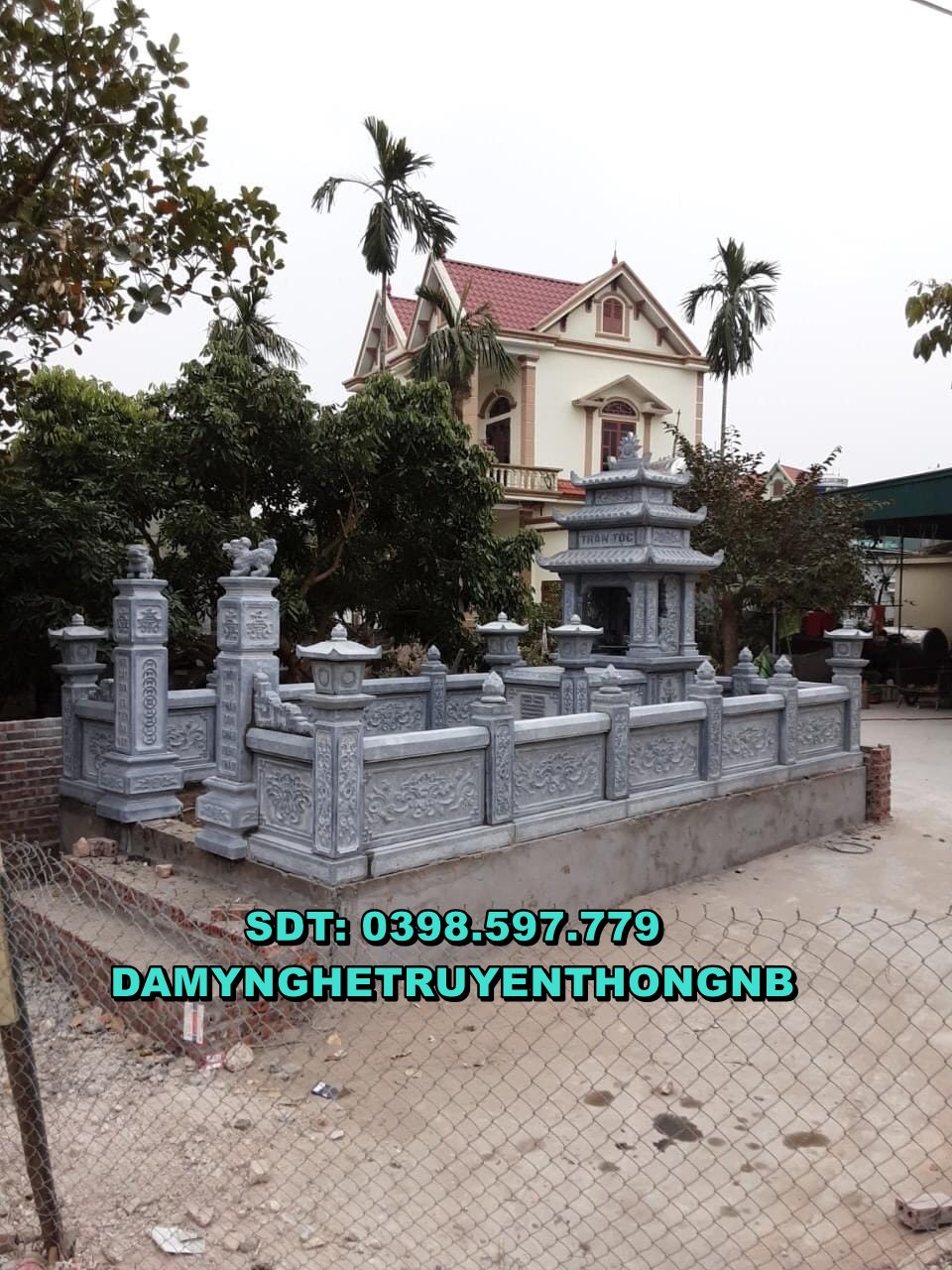 khu lăng mộ đá tự nhiên nguyên khối chuẩn phong thuỷ tại đà nẵng