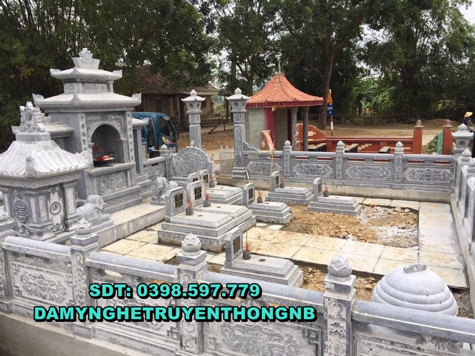 khu lăng mộ đá tự nhiên nguyên khối chuẩn phong thuỷ tại đà nẵng