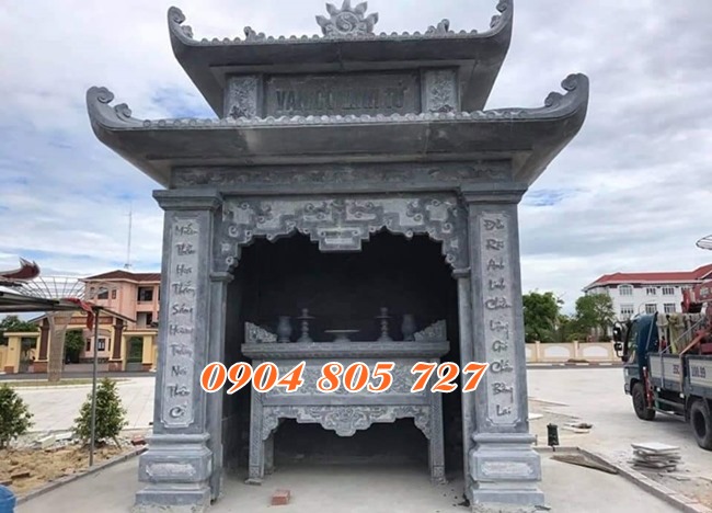Bán am thờ hũ tro cốt bằng đá tại Bình Thuận