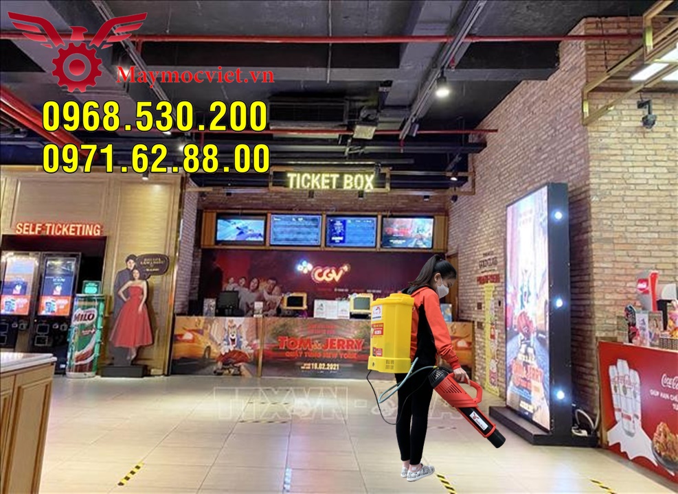 Máy phun diệt muỗi đa năng cho rạp chiếu phim