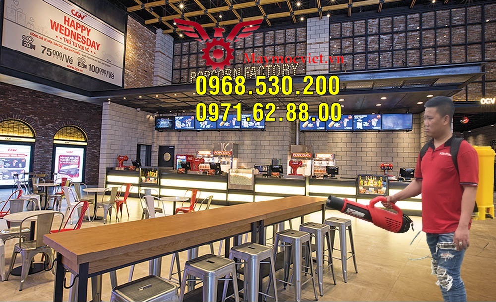 Máy phun diệt muỗi đa năng cho rạp chiếu phim