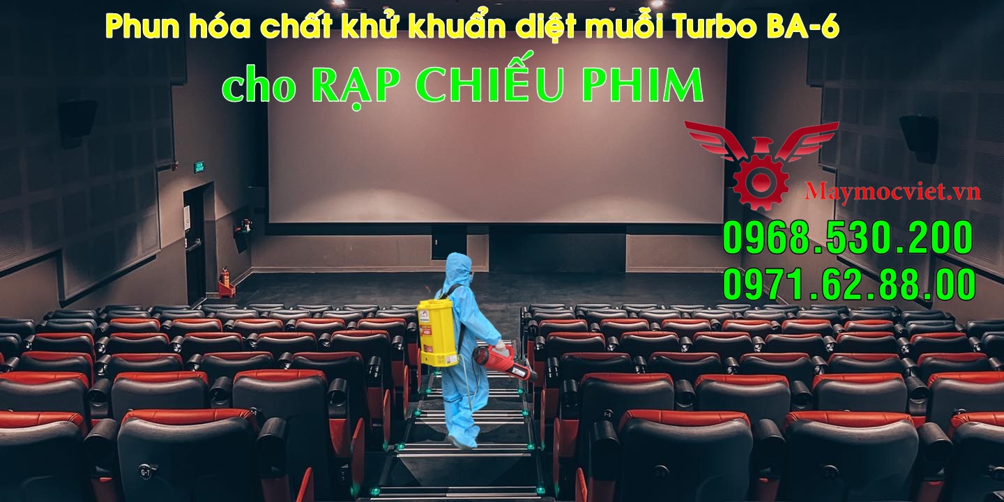 Máy phun diệt muỗi đa năng cho rạp chiếu phim