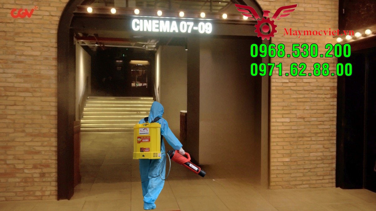 Máy phun diệt muỗi đa năng cho rạp chiếu phim
