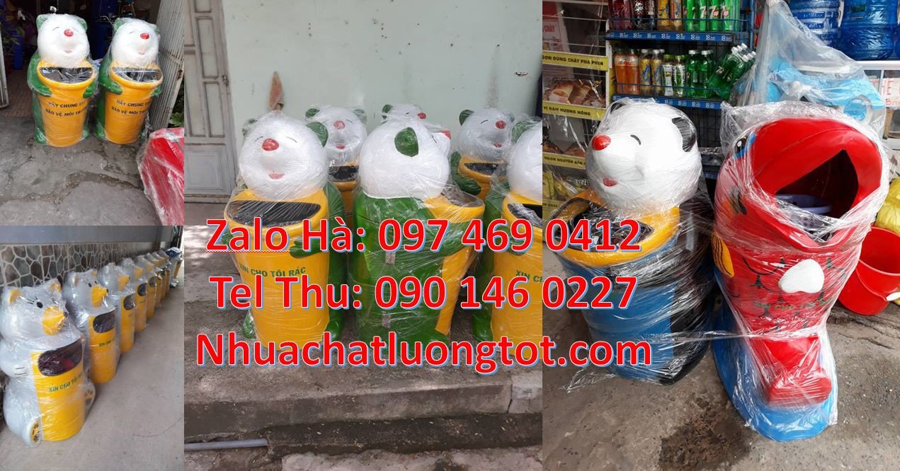 thùng đựng rác hình con thú,thùng rác hình con gấu,thùng rác con chuột