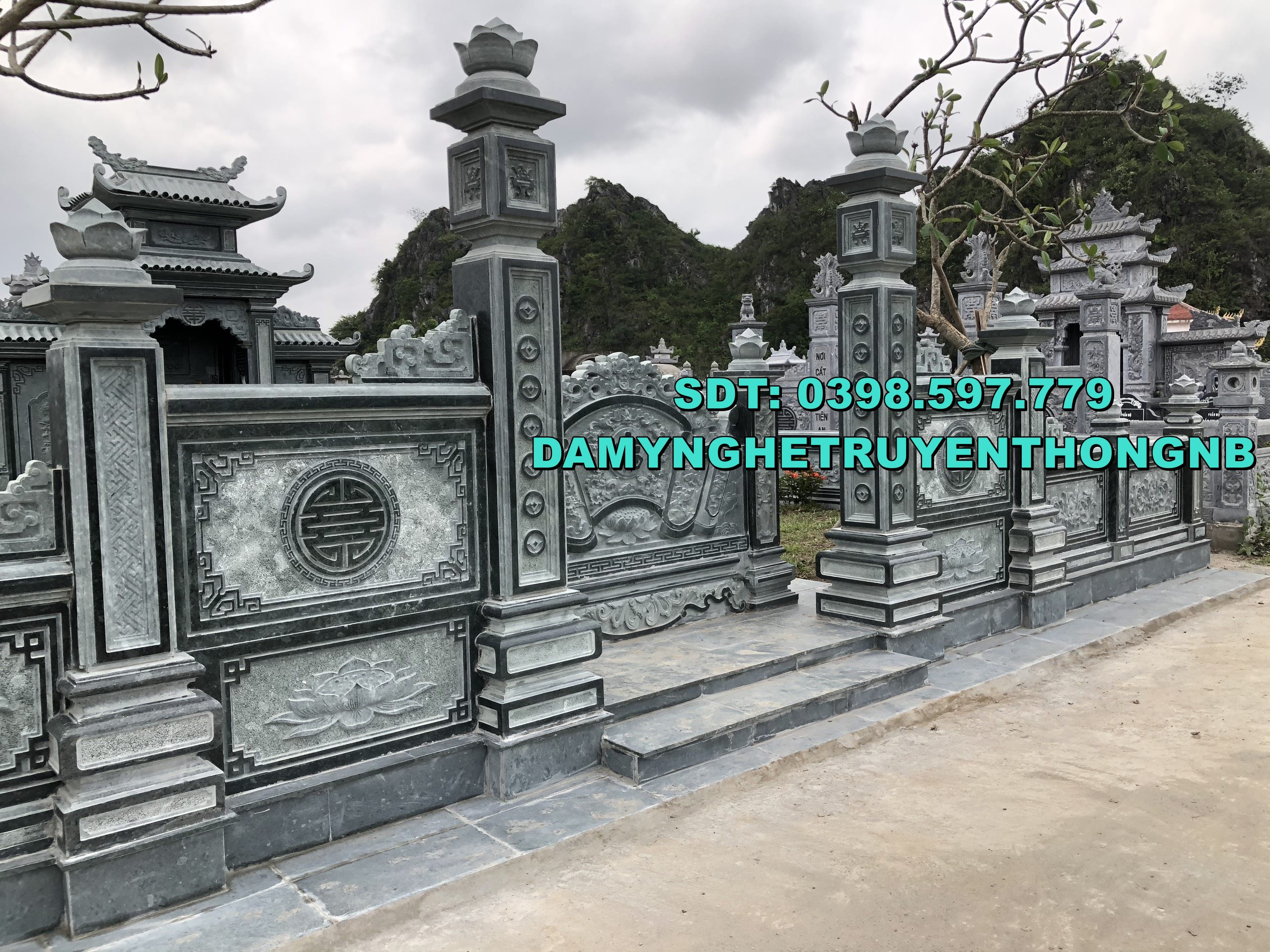 hình ảnh khu lăng mộ đá tự nhiên,đá cxao cấp tại hải phòng