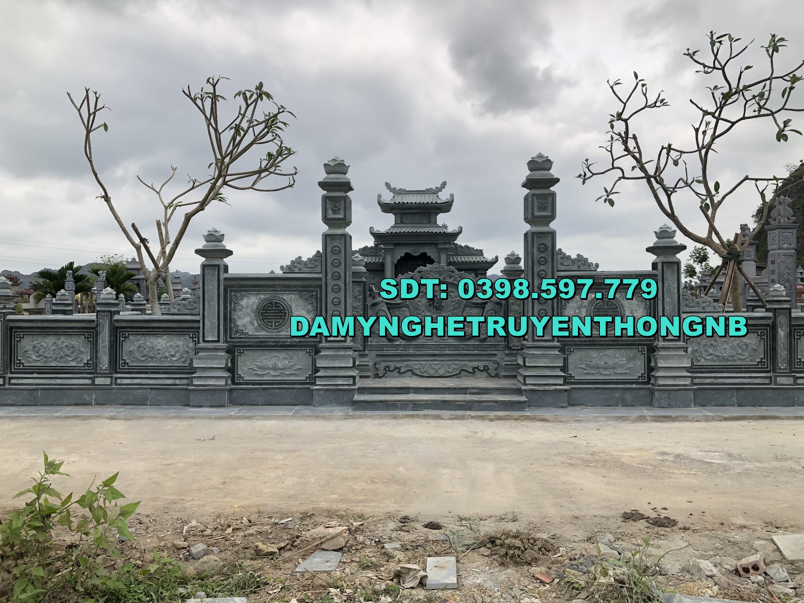hình ảnh khu lăng mộ đá tự nhiên,đá cxao cấp tại hải phòng