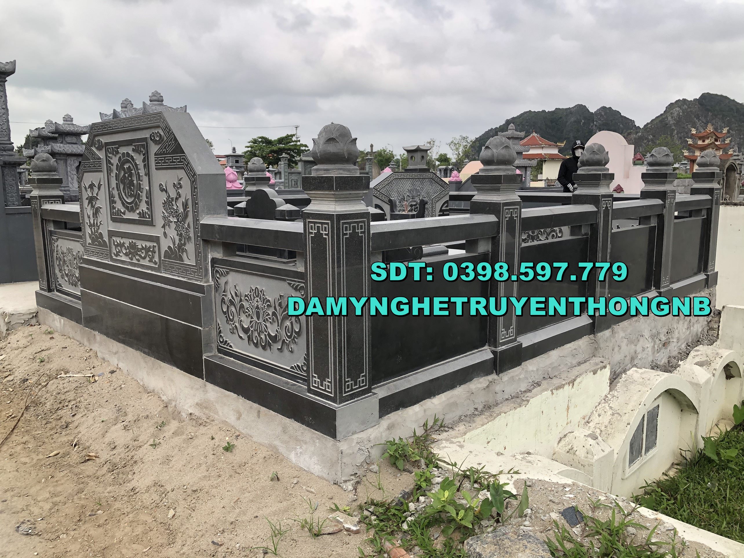 xây dựng khu lăng mộ đá tự nhiên tại đồng tháp