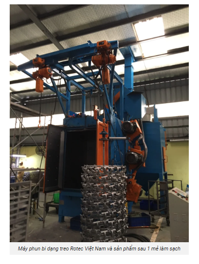 ROTEC VIỆT NAM TỤ HÀO LÀ DOANH NGHIỆP CUNG CẤP MÁY PHUN BI SỐ 1 VN