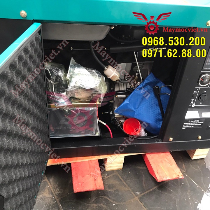 Máy phát điện diesel Bamboo BmB 7800ET có tay đề cót giá rẻ