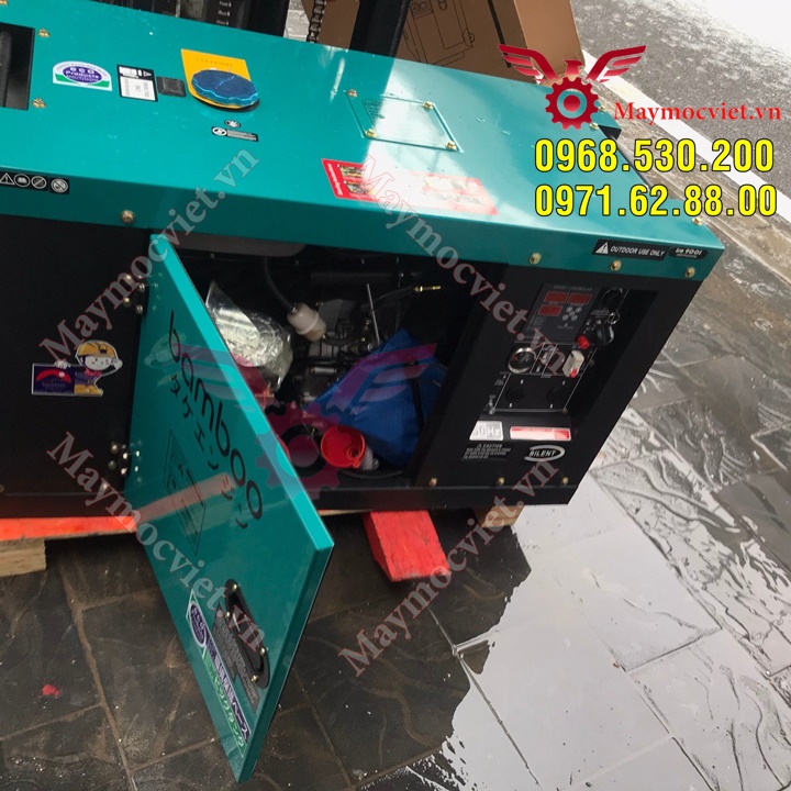 Máy phát điện diesel Bamboo BmB 7800ET có tay đề cót giá rẻ