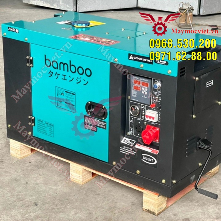 Máy phát điện diesel Bamboo BmB 7800ET có tay đề cót giá rẻ