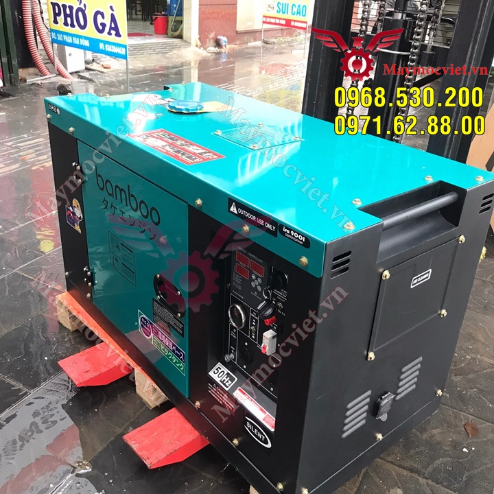 Máy phát điện diesel Bamboo BmB 7800ET có tay đề cót giá rẻ