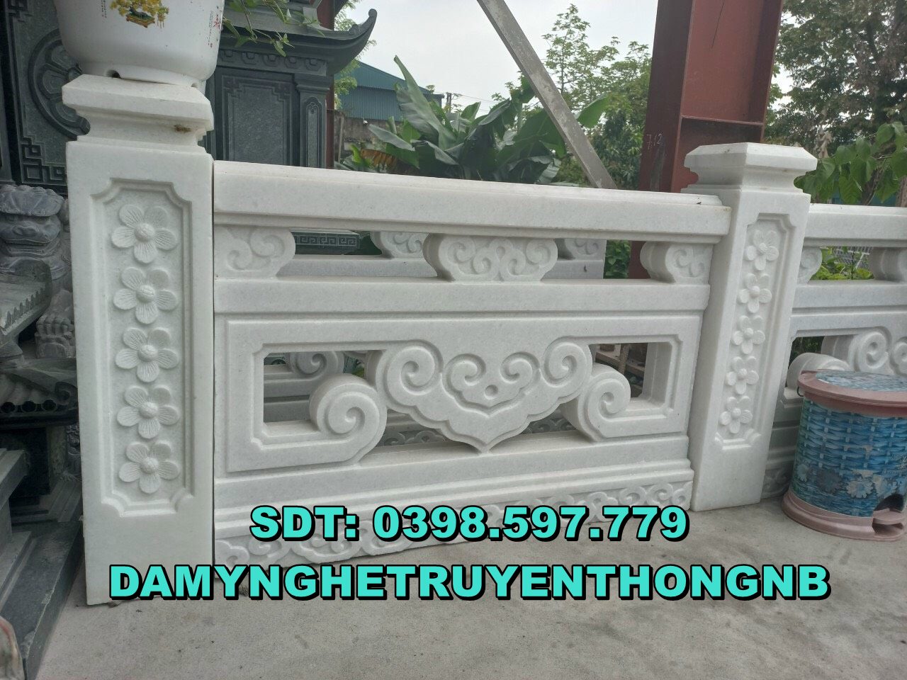 tóp 21 lan can tương bao loan bằng đá đẹp tại ninh bình