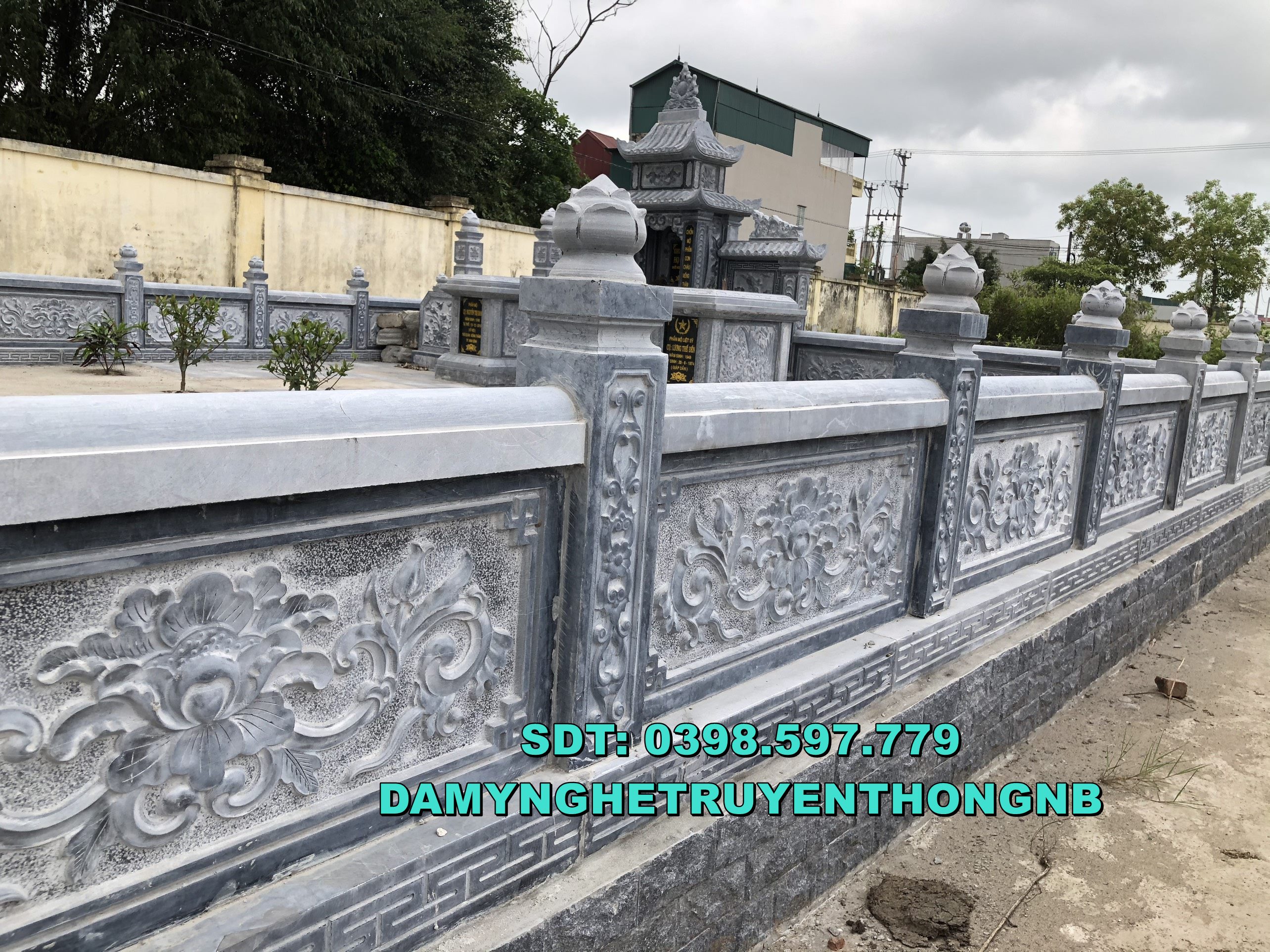 tóp 21 lan can tương bao loan bằng đá đẹp tại ninh bình