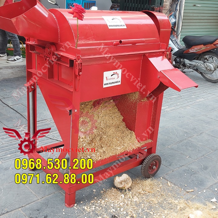 Máy băm xơ dừa công suất khủng năng suất 500kg/h