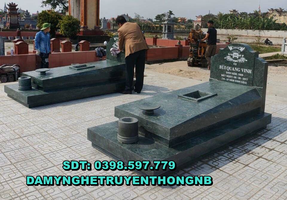 xây lắp mộ đá tự nhiên tại công viên vĩnh hằng 2023