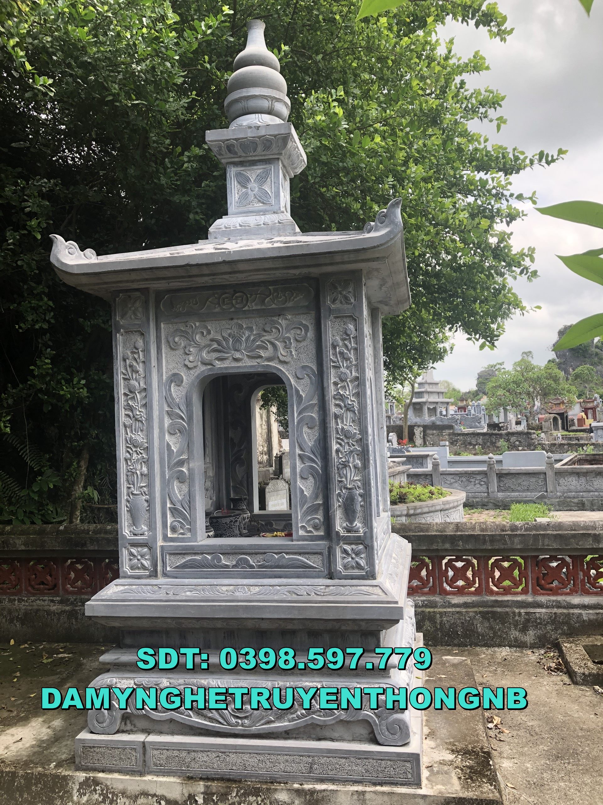 bắc kạn xây lăng mộ đá đẹp giá bán lăng mộ đá tự nhiên