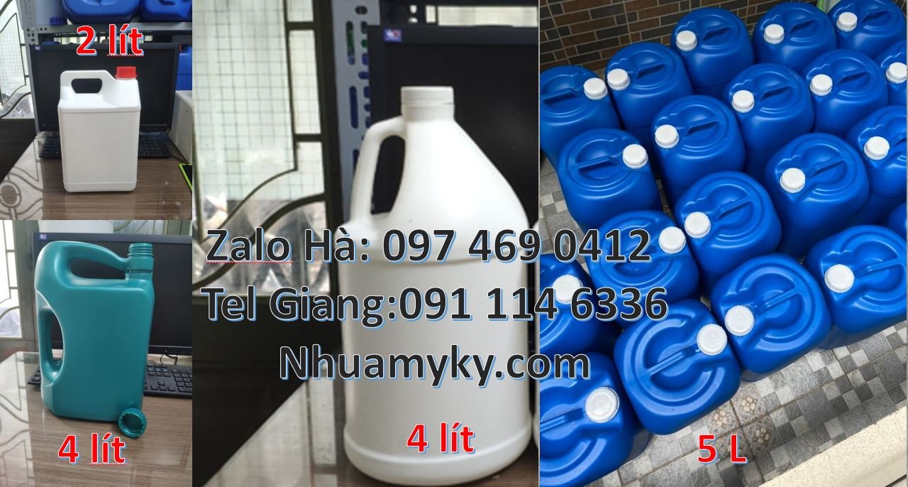 can nhựa nhỏ đựng hóa chất,can nhựa nhỏ đựng thực phẩm,can nhựa 2l rẻ