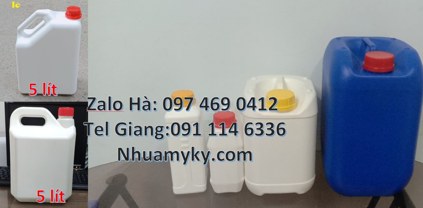 can nhựa nhỏ đựng hóa chất,can nhựa nhỏ đựng thực phẩm,can nhựa 2l rẻ