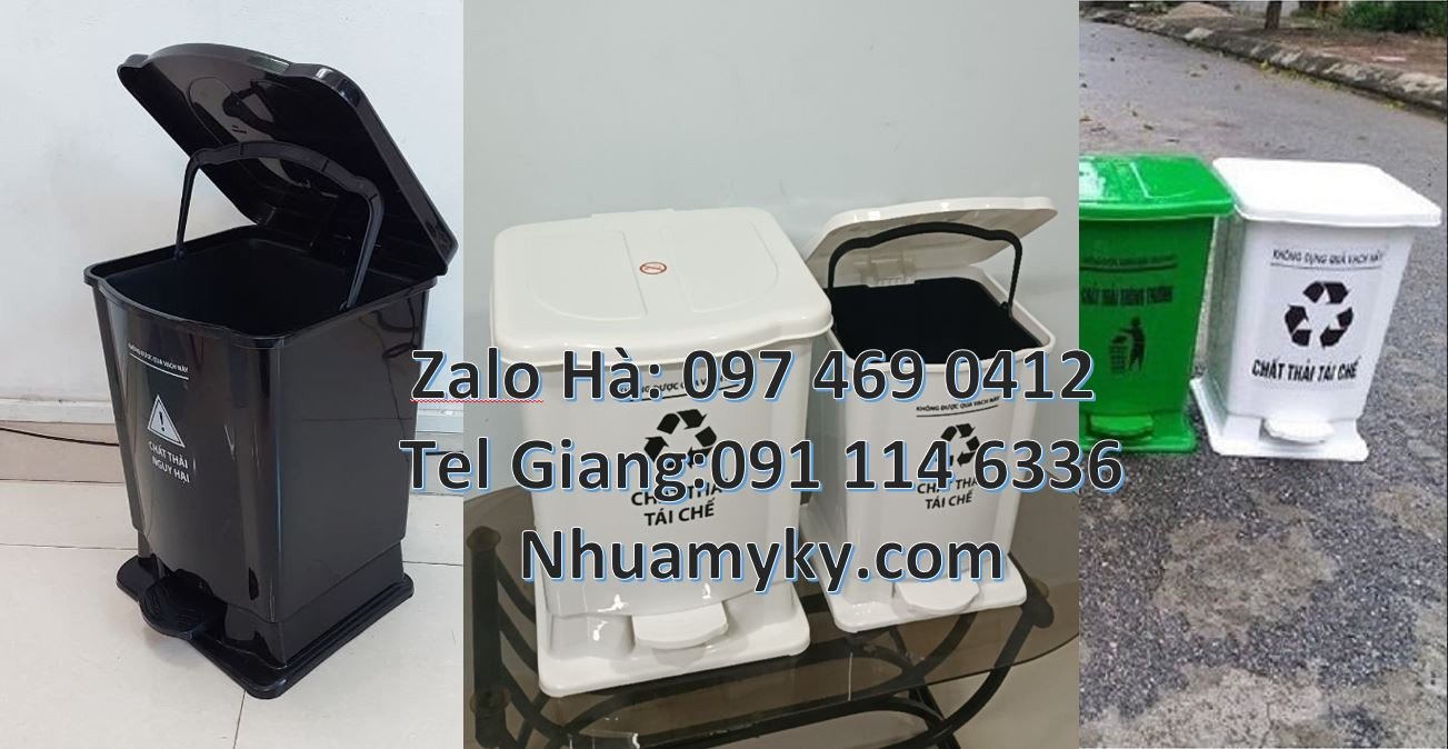 thùng rác y tế 20l nhỏ đạp chân,thùng rác y tế 60l nắp đậy giá rẻ hcm