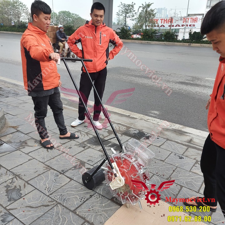 [New]- Máy gieo hạt ngô , hạt giống đa chức năng 12 răng -đại hạ giá