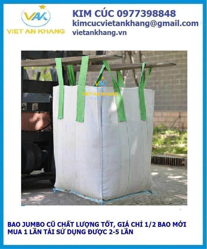 bao jumbo, bao jumbo 1 tấn, bao jumbo cẩu 1 tấn
