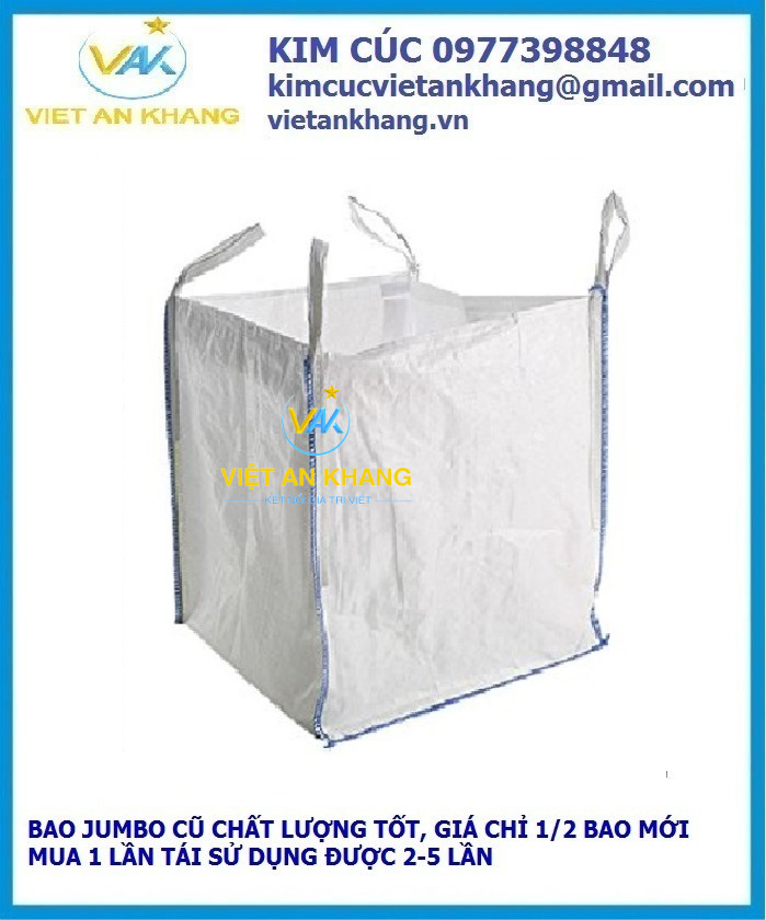 bao jumbo đựng bùn, bao jumbo đựng phế liệu, bao jumbo đựng cát