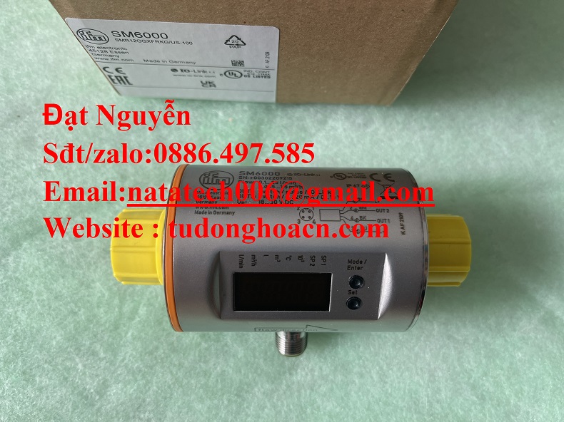 Cảm biến áp suất IFM SM6000- Giải pháp hợp lý cho các ứng dụng CN