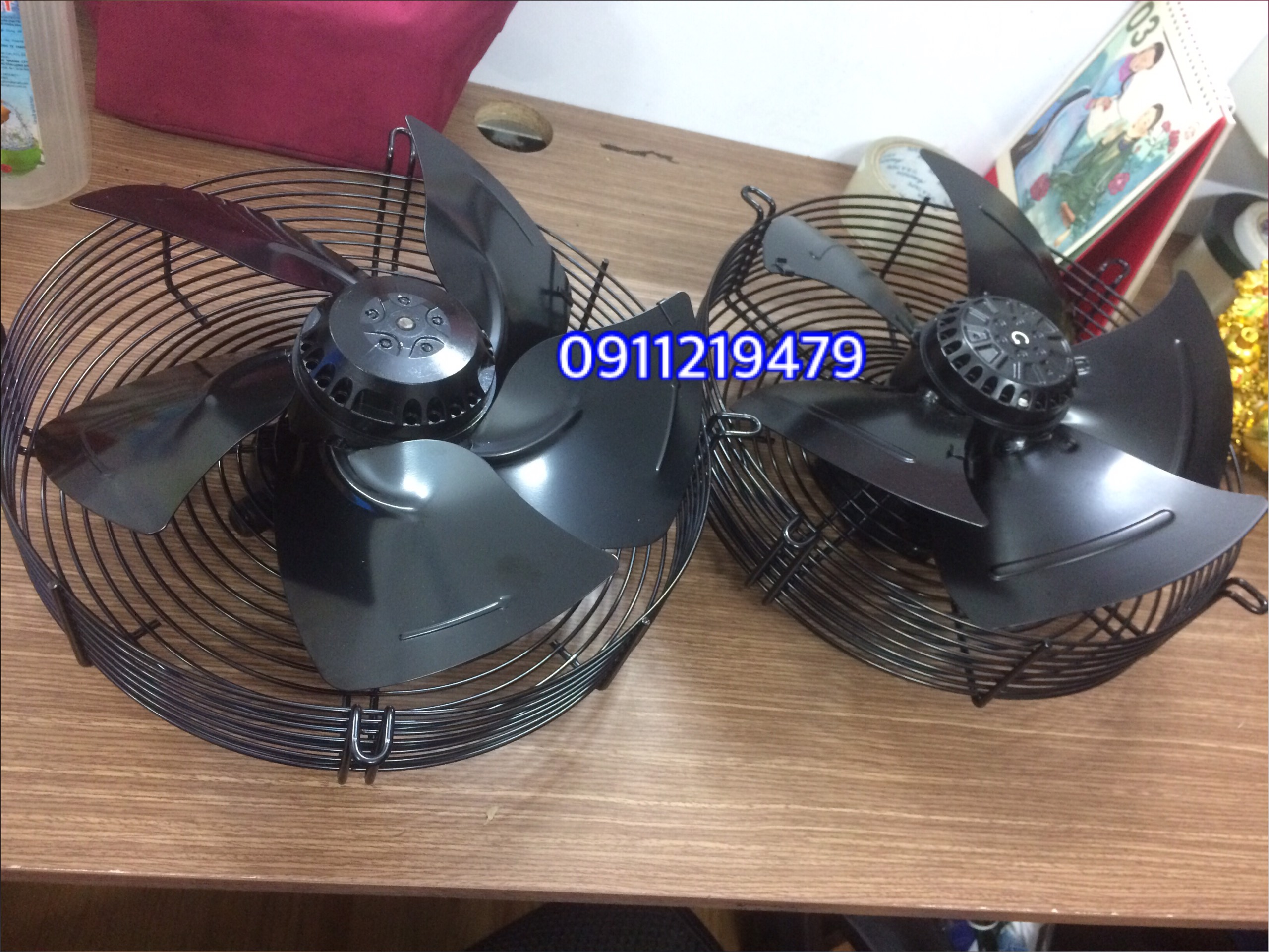 bán quạt đường kính D300mm bao kiểm tra trước khi lắp