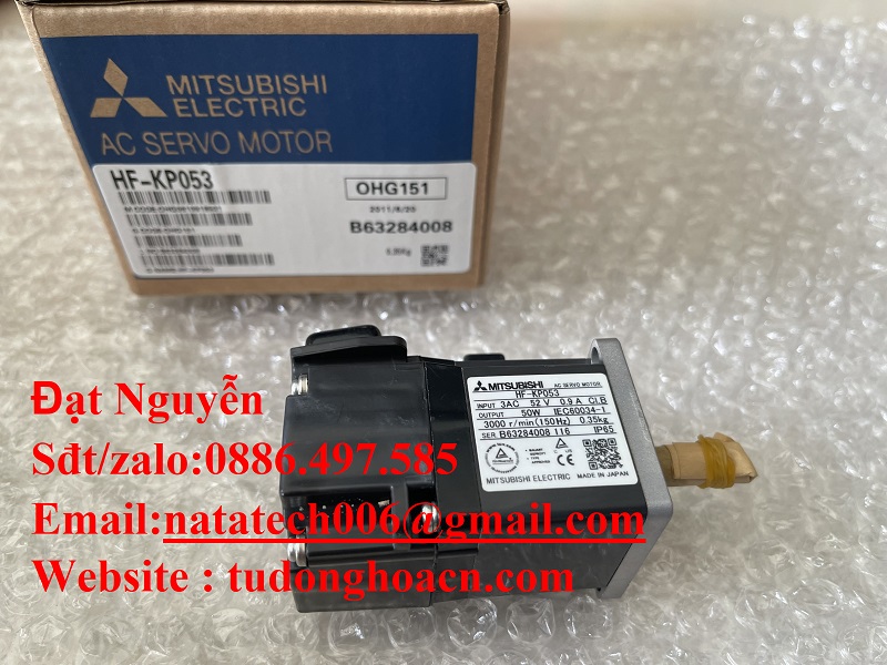 Động cơ HF-KP053 : Được thiết kế chính xác và lý tưởng cho ứng dụng CN
