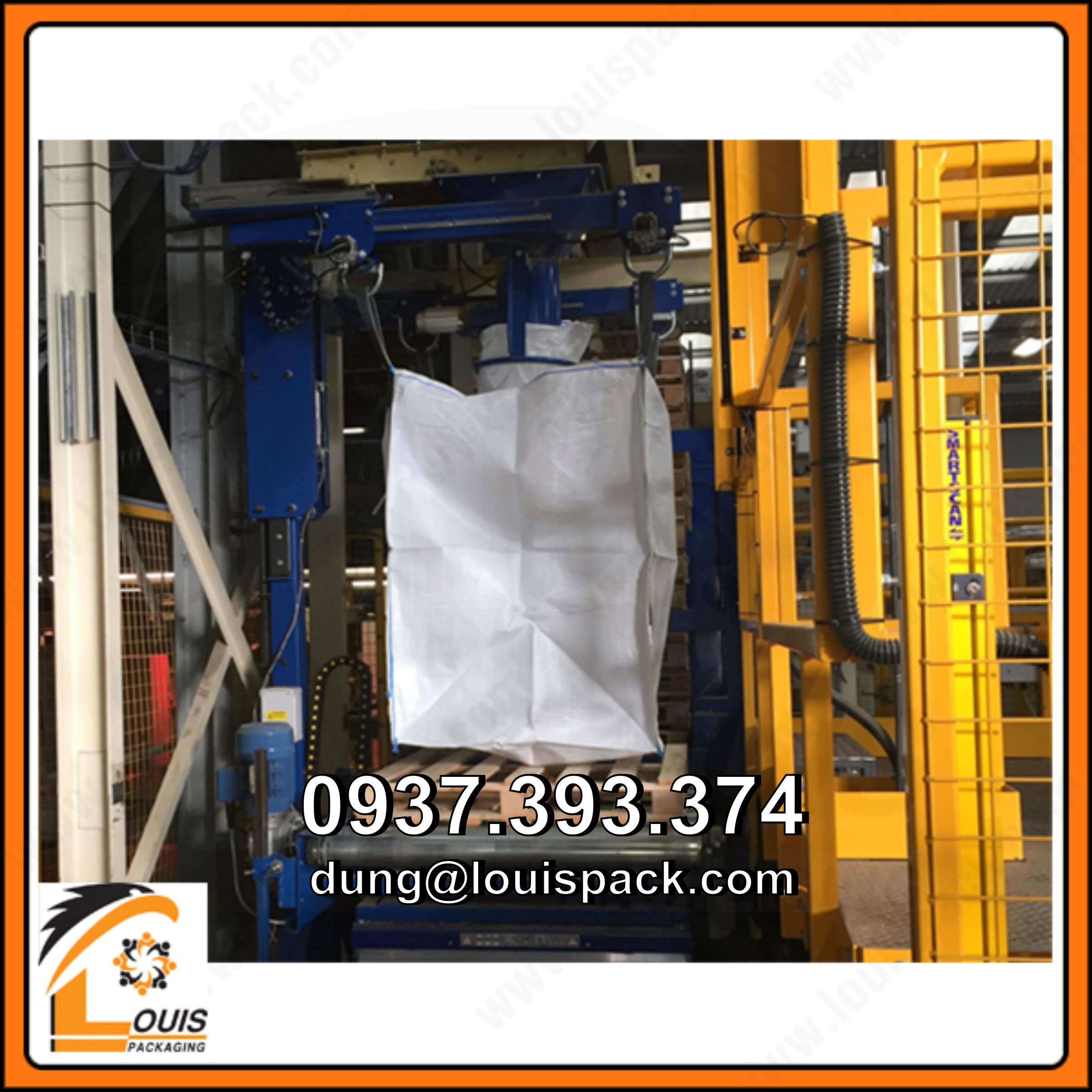 Bao jumbo đựng tiêu từ 500kg - 700kg xuất khẩu hoặc lưu kho