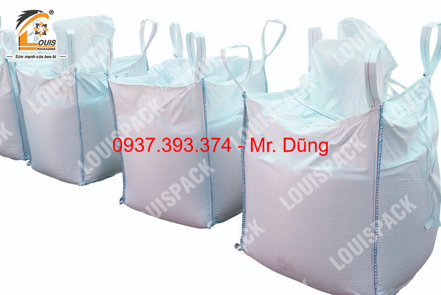 Bao jumbo đựng tiêu từ 500kg - 700kg xuất khẩu hoặc lưu kho