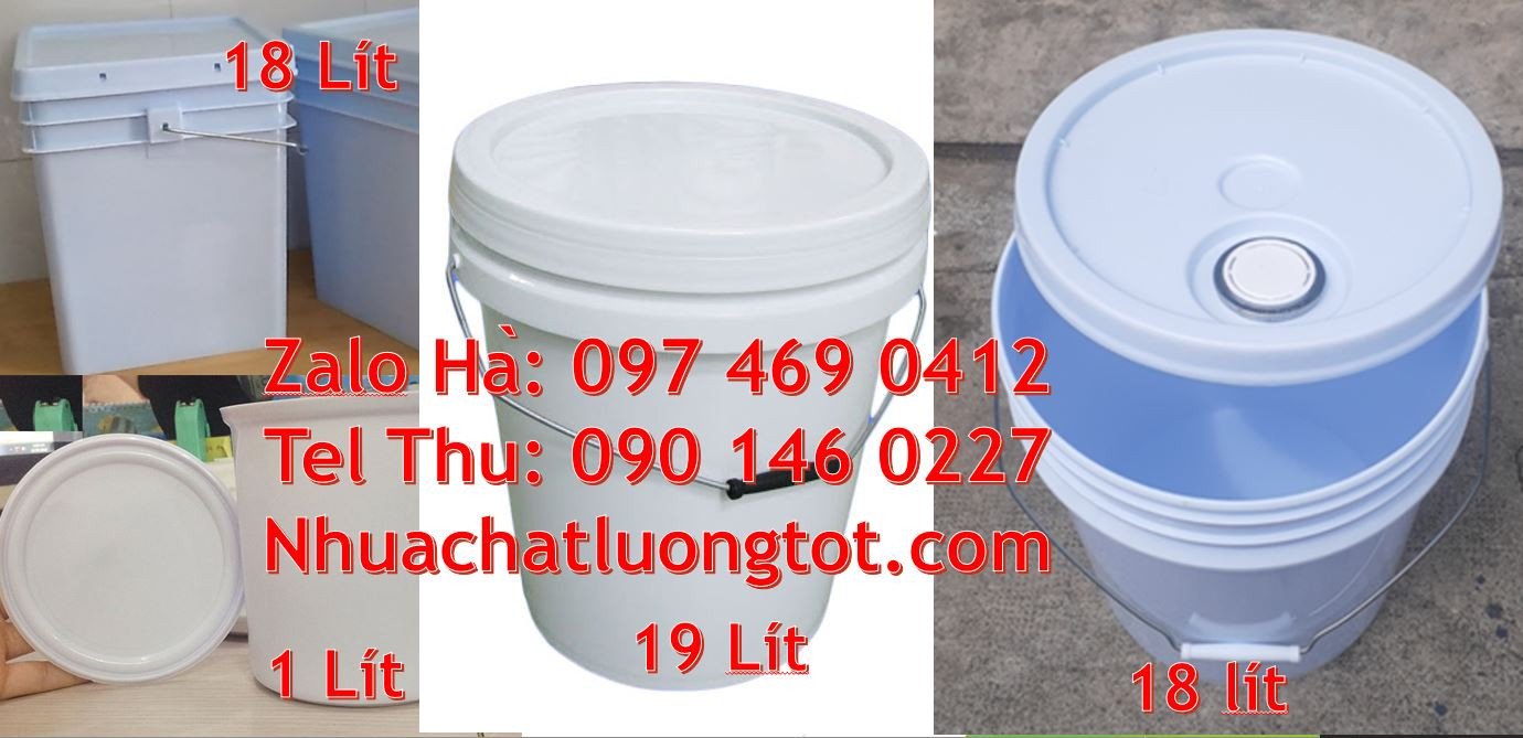 thùng đựng sơn 22l màu trắng,vỏ thùng sơn màu đỏ 20l hdpe ,thùng sơn