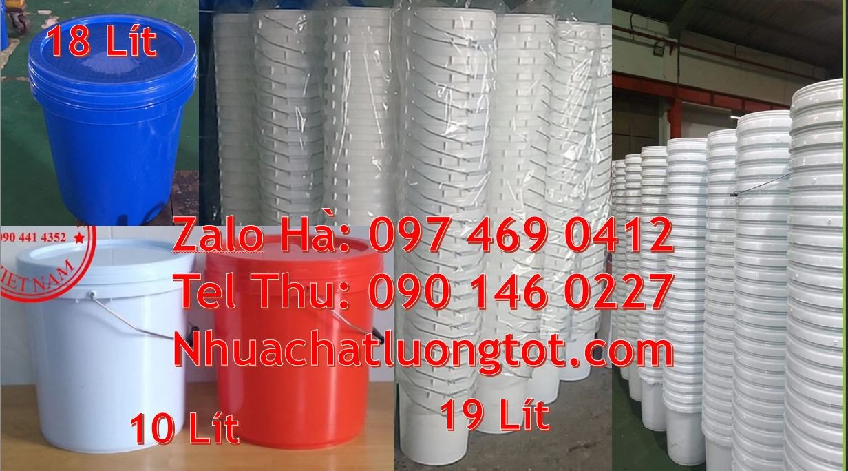 thùng đựng sơn 22l màu trắng,vỏ thùng sơn màu đỏ 20l hdpe ,thùng sơn