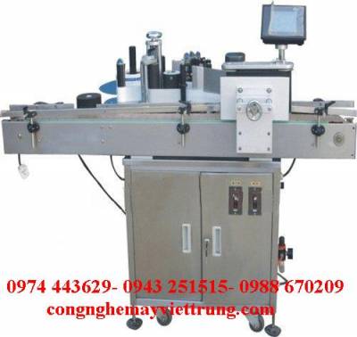 Máy dán nhãn Decal chai tròn tự động MT-200